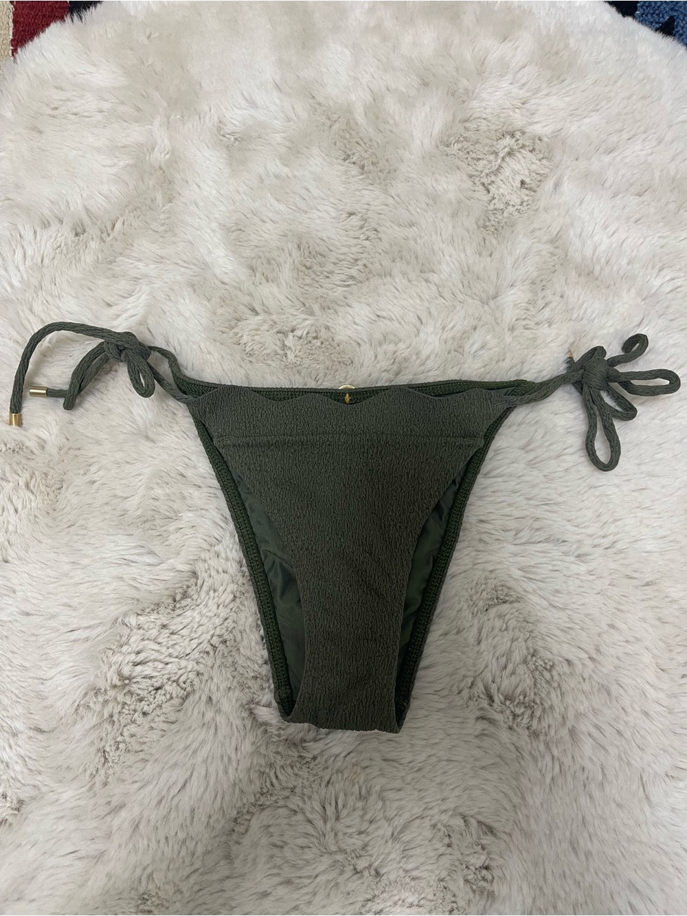Vix by Paula Hermanny Firenze Textured Bikini Bottom
